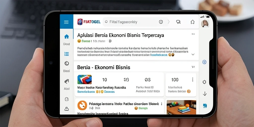 Tampilan antarmuka FIATOGEL yang informatif dan menarik.